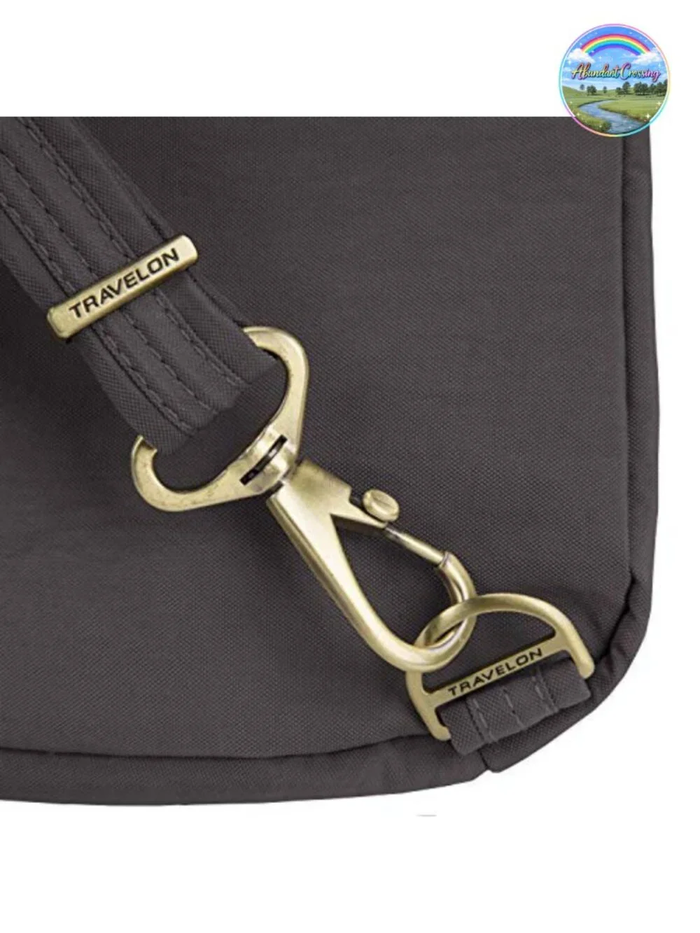 Anti-Theft Slim Backpack with RFID Blocking, Slash-Resistant Nylon